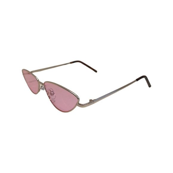 6133 | Pink Slim Cateye Sunglasses - Picture 3 of 5